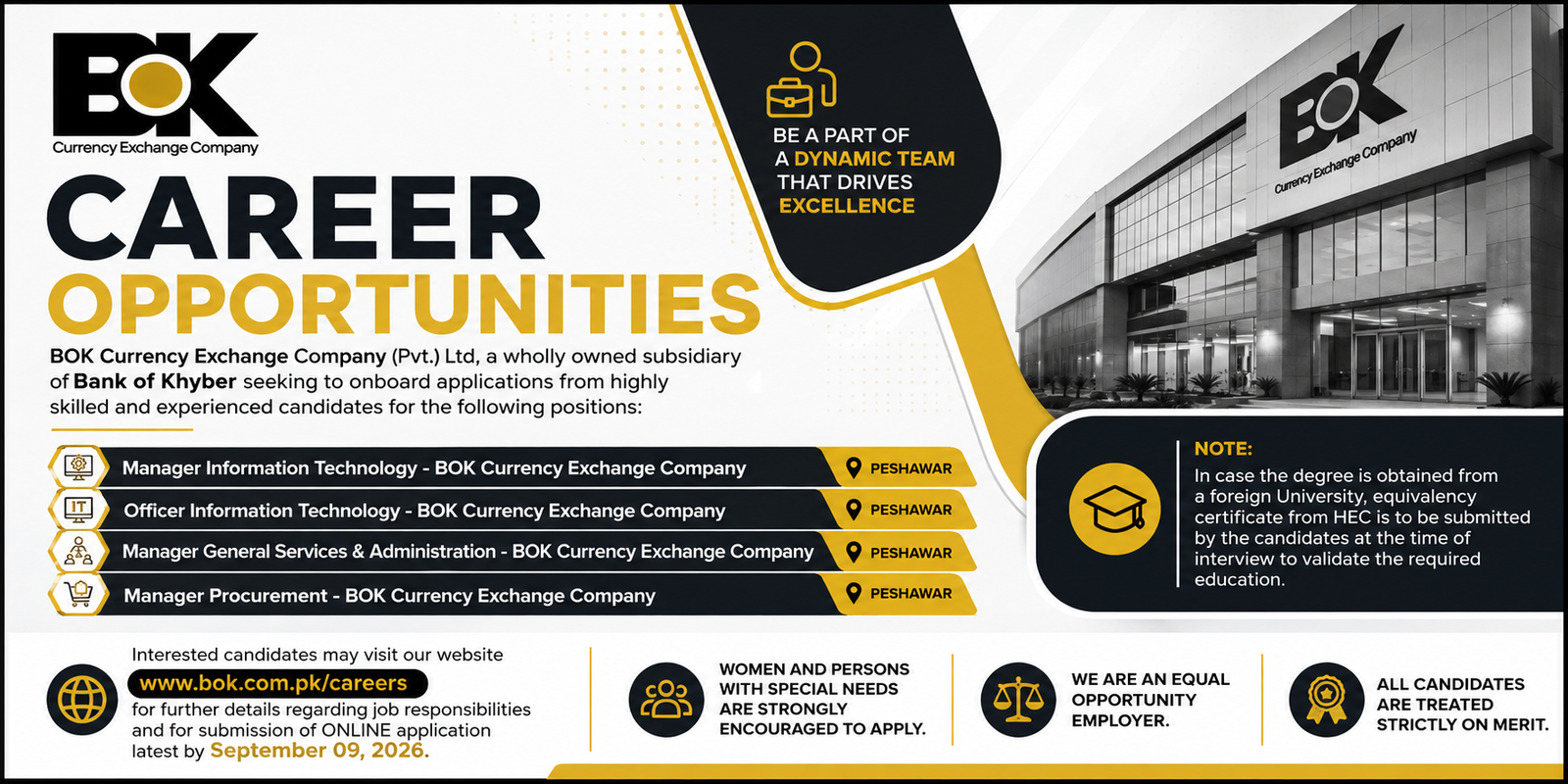 BOK Currency Exchange Company Jobs 2026