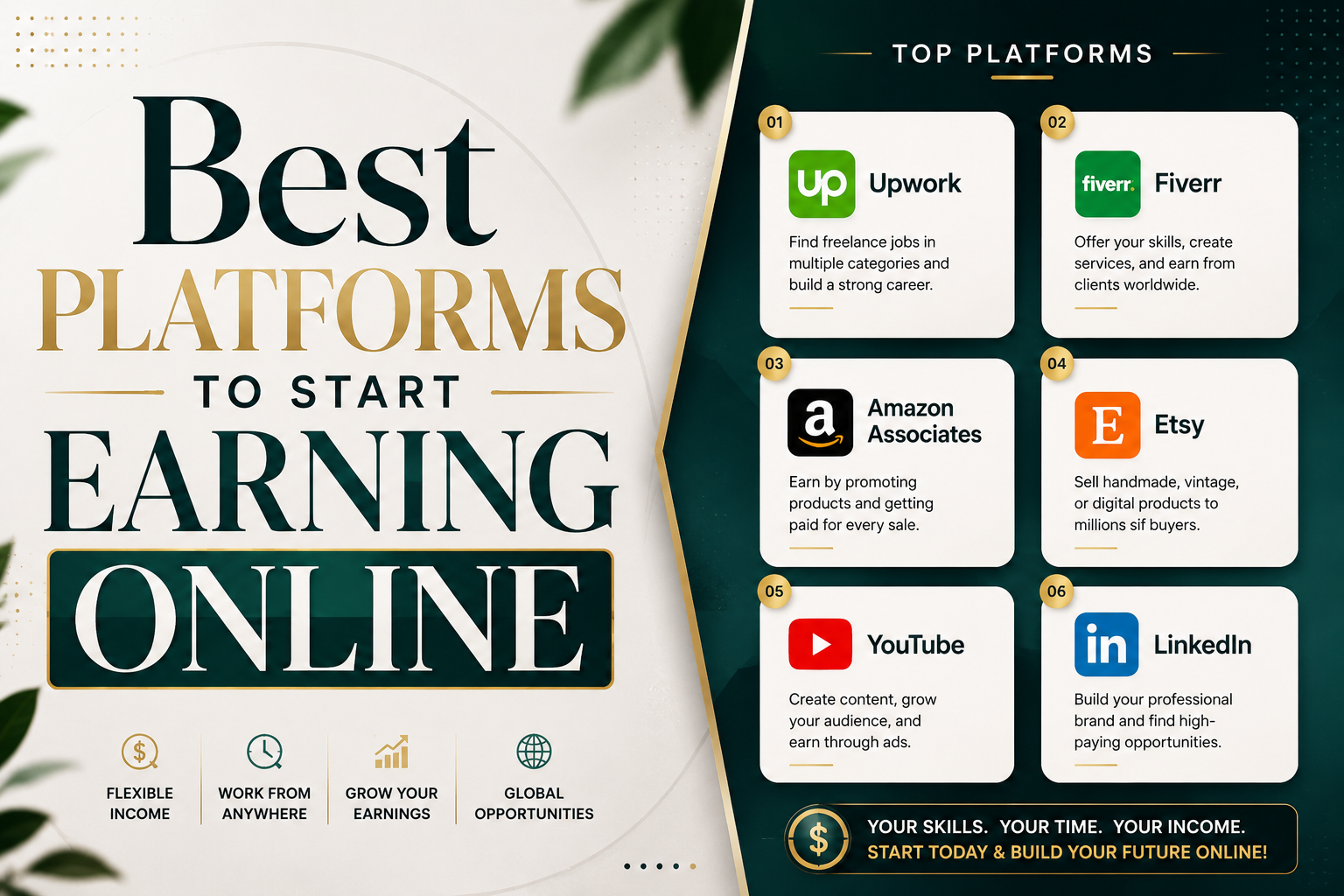 Best platforms to start earning online