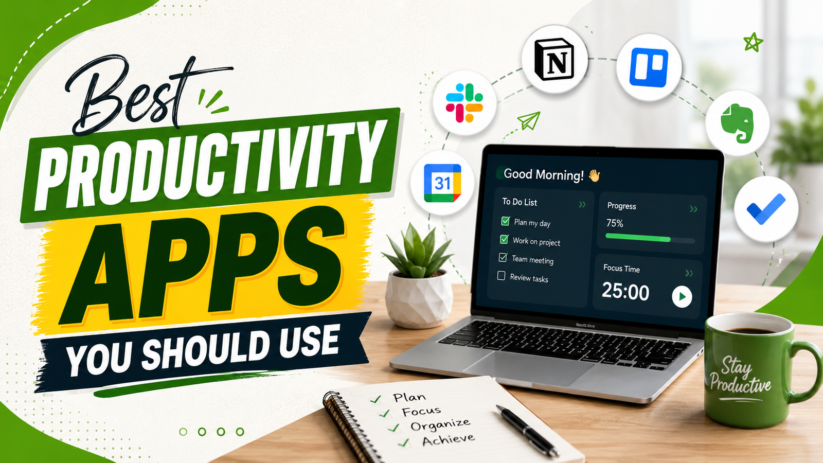 Best productivity apps