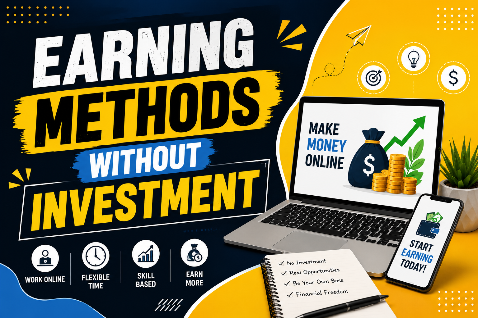 Earning Methods Without Investment