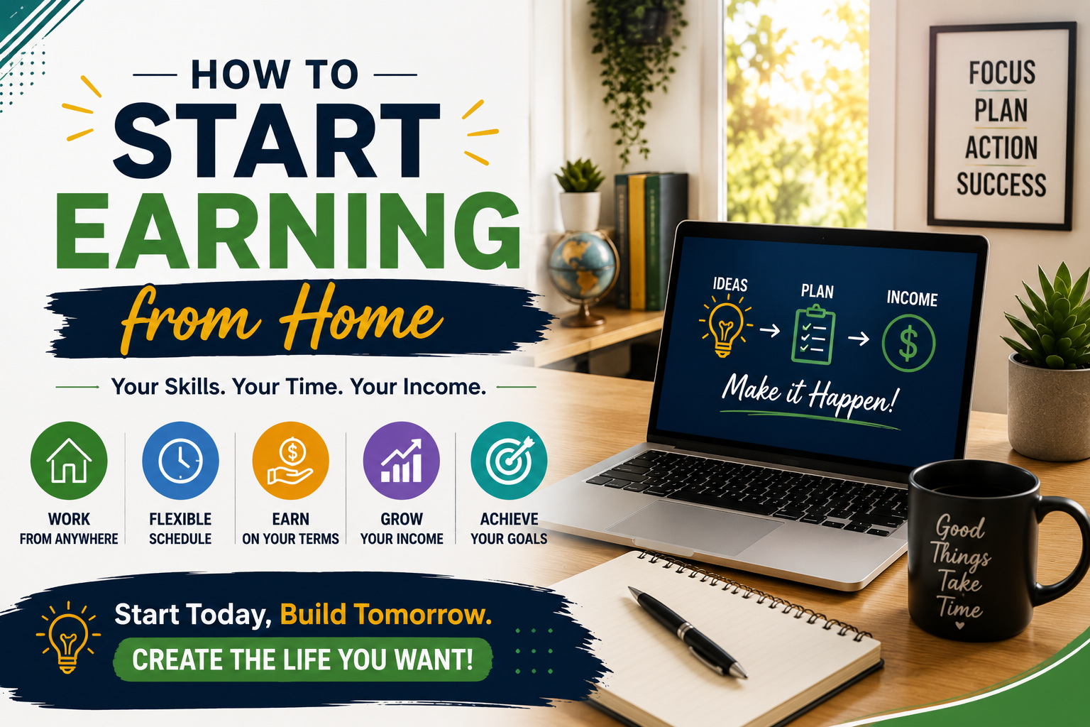Earning from Home