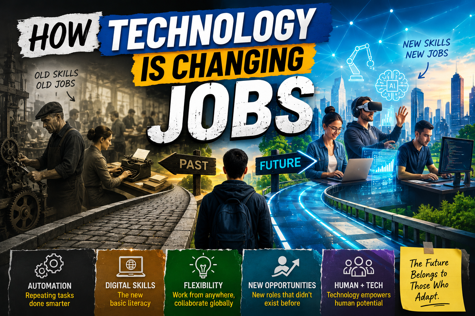 How technology is changing jobs