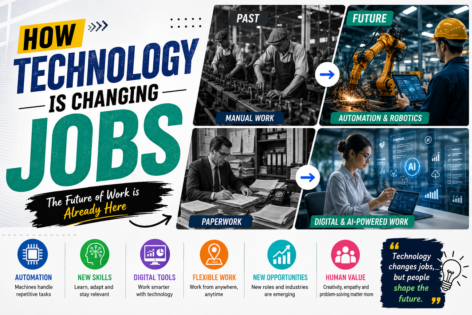 How technology is changing jobs