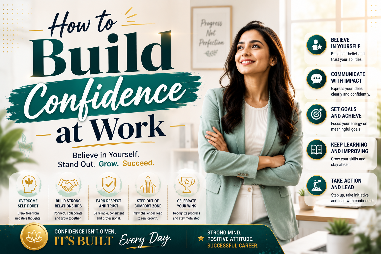 How to Build Confidence at Work