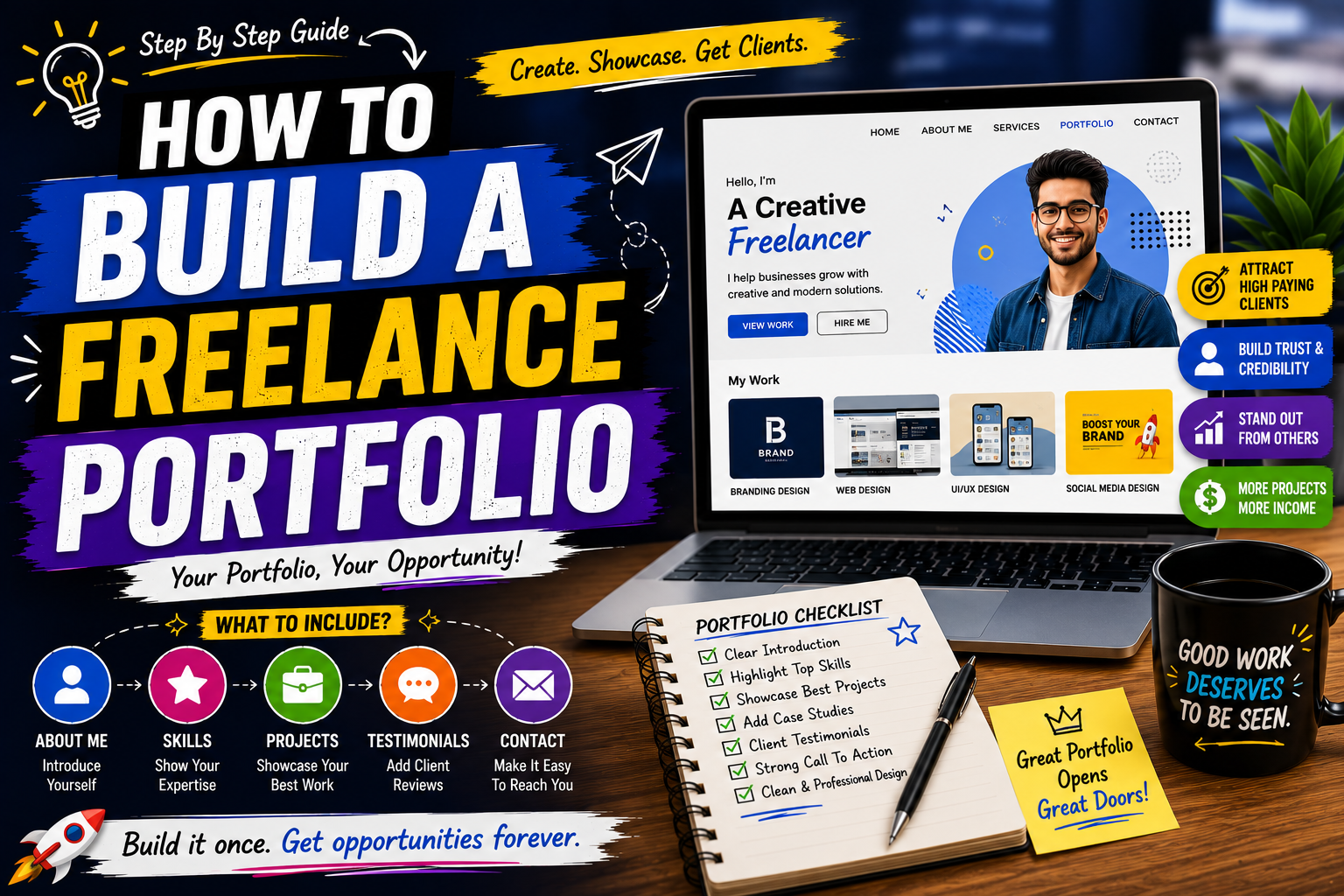 How to Build a Freelance Portfolio