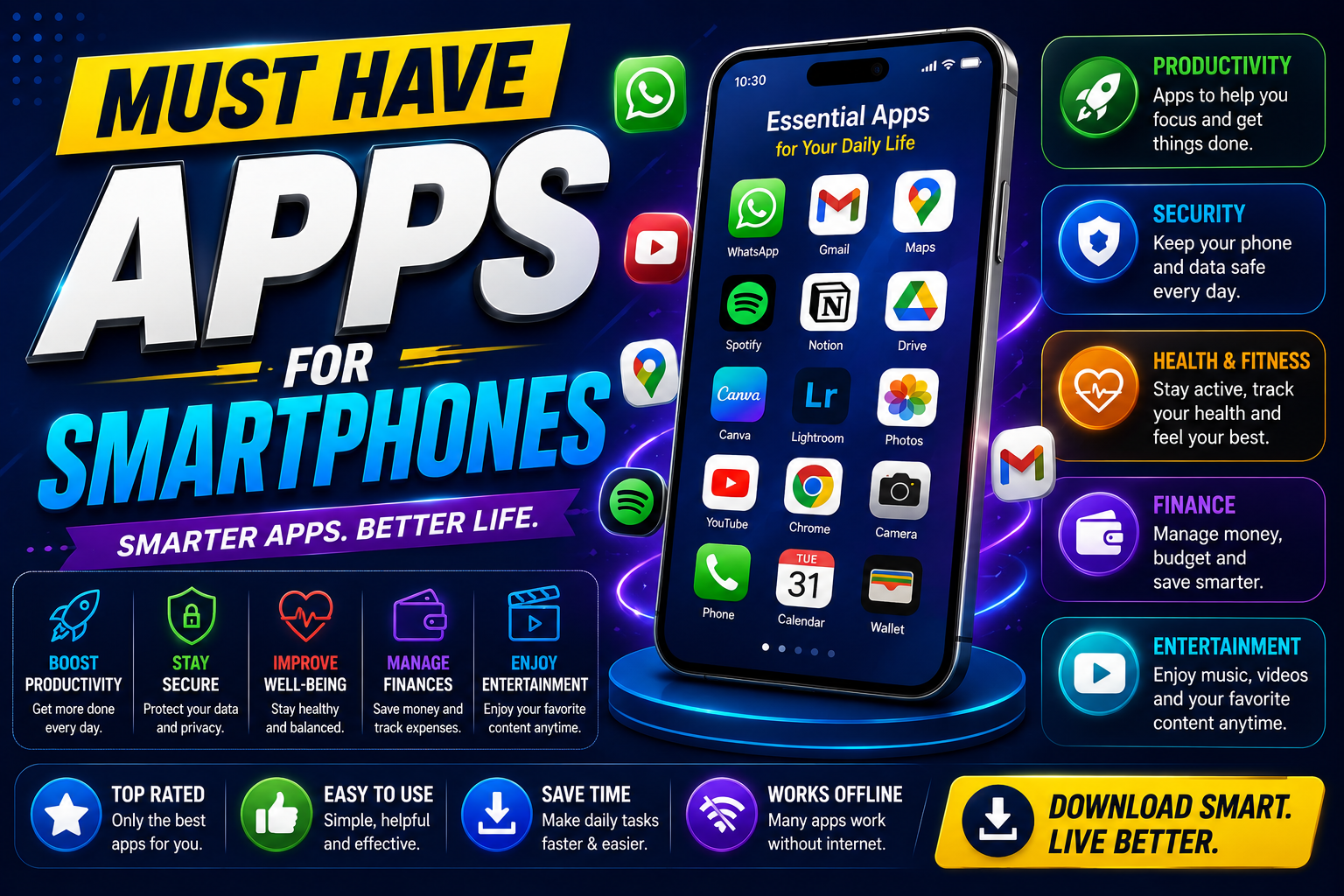 Must Have Apps for Smartphones