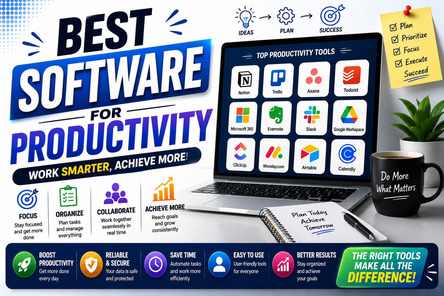 best software for productivity