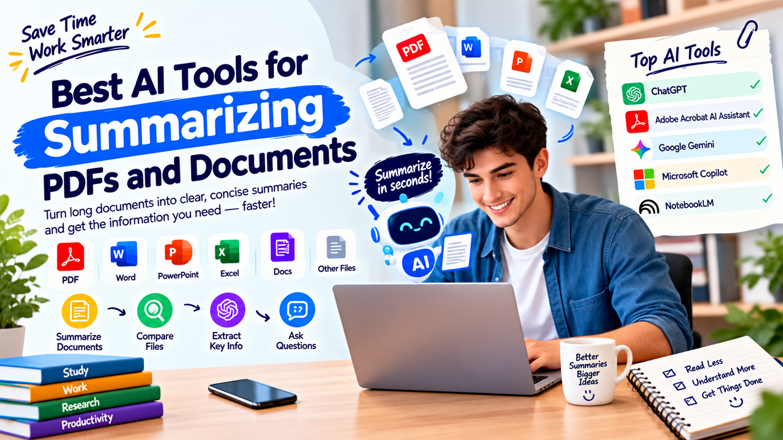 AI PDF summarizer