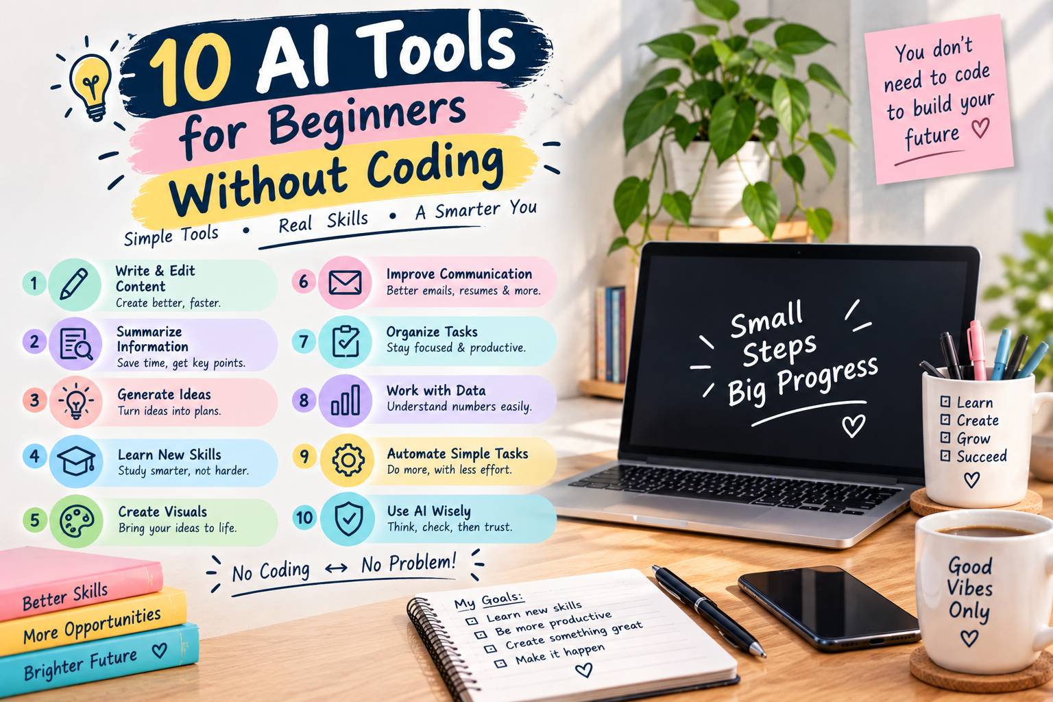 AI Tools for Beginners Without Coding