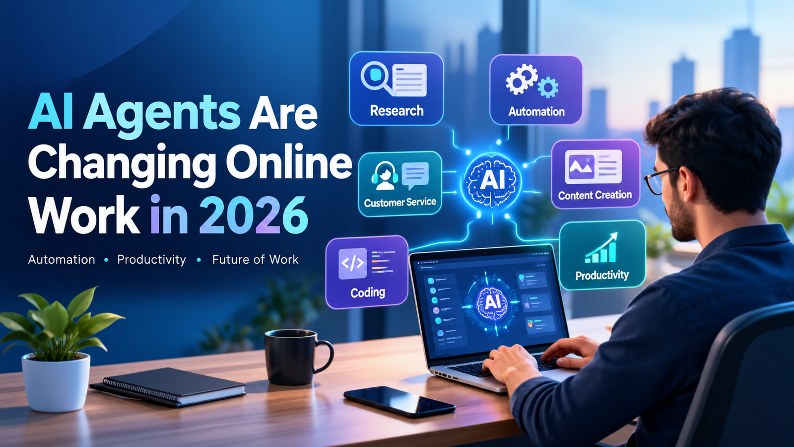 AI agents changing online work