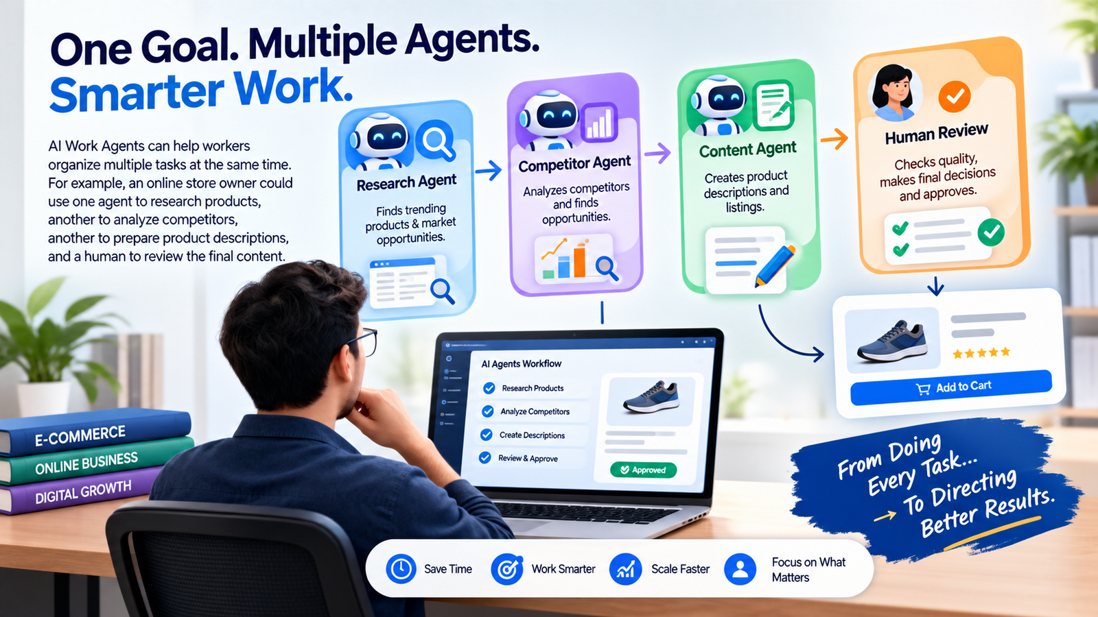 AI agents changing online work