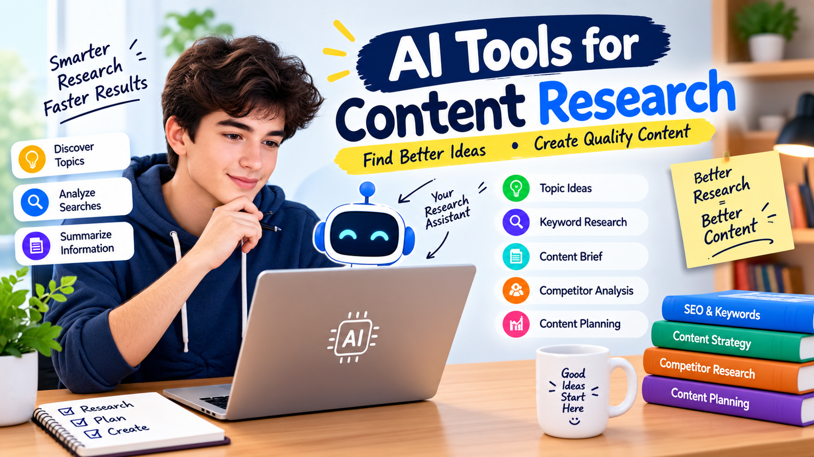 AI tools for content research