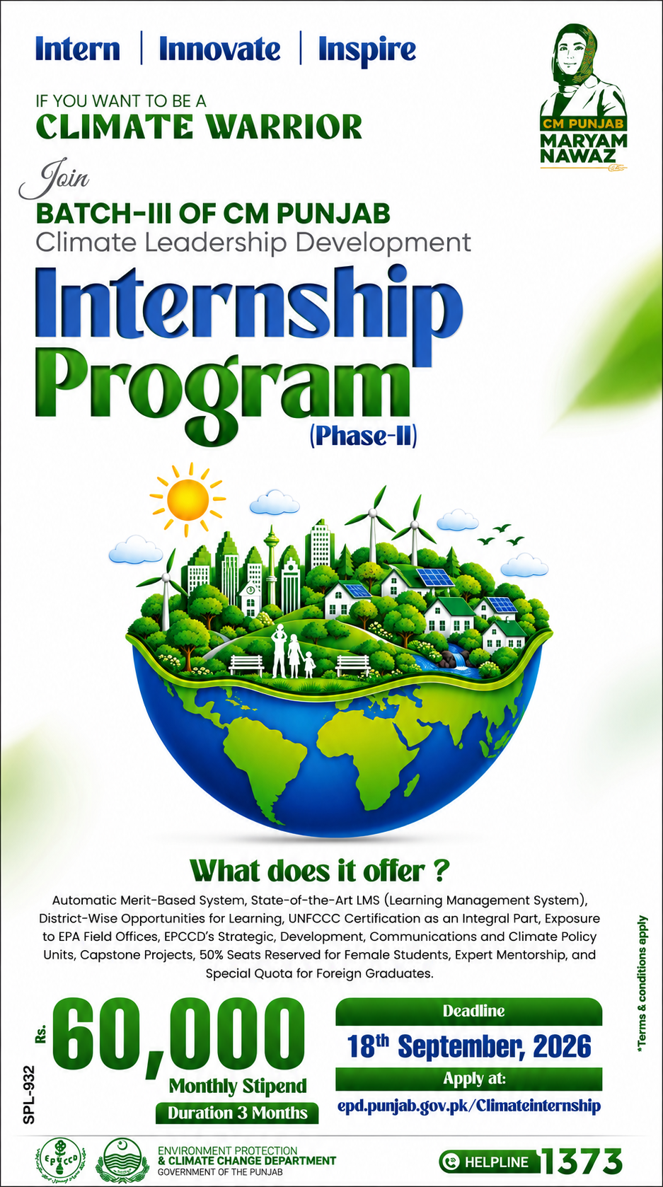 Environment Protection Department Internship Program 2026
