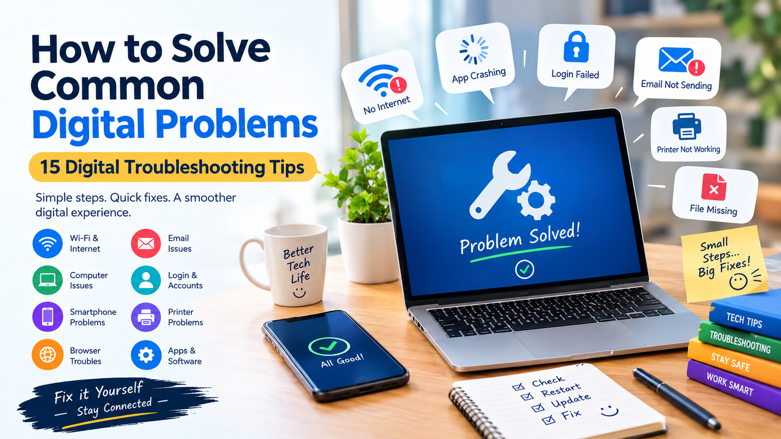 How to Solve Common Digital Problems