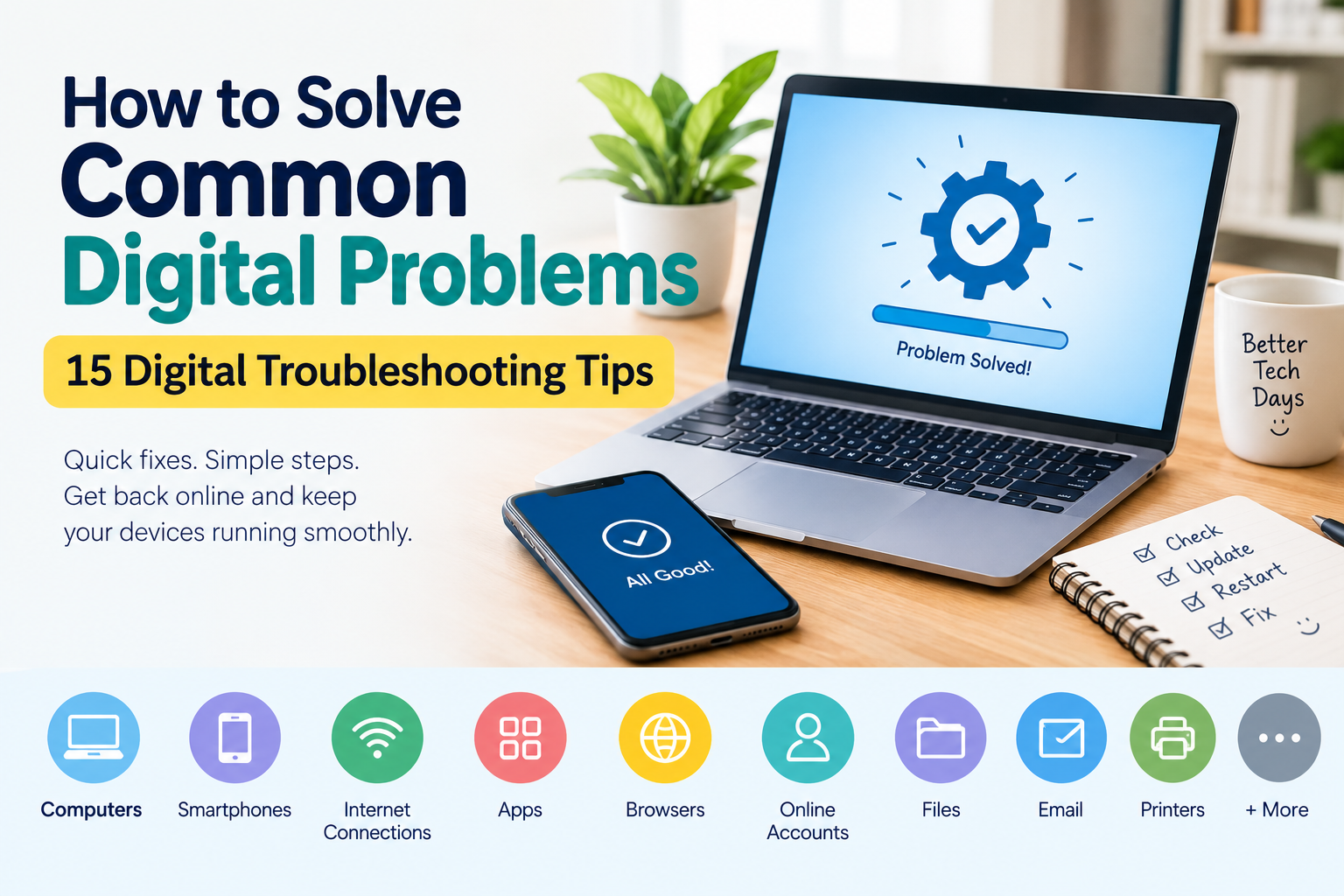How to Solve Common Digital Problems