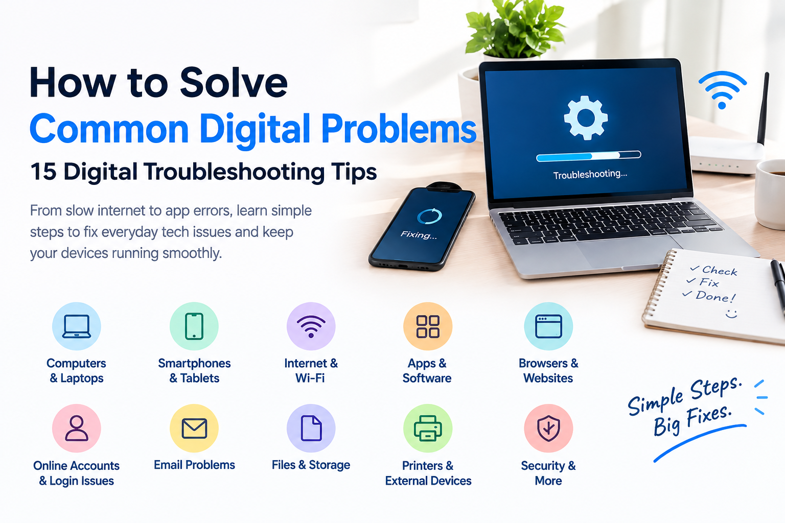 How to Solve Common Digital Problems