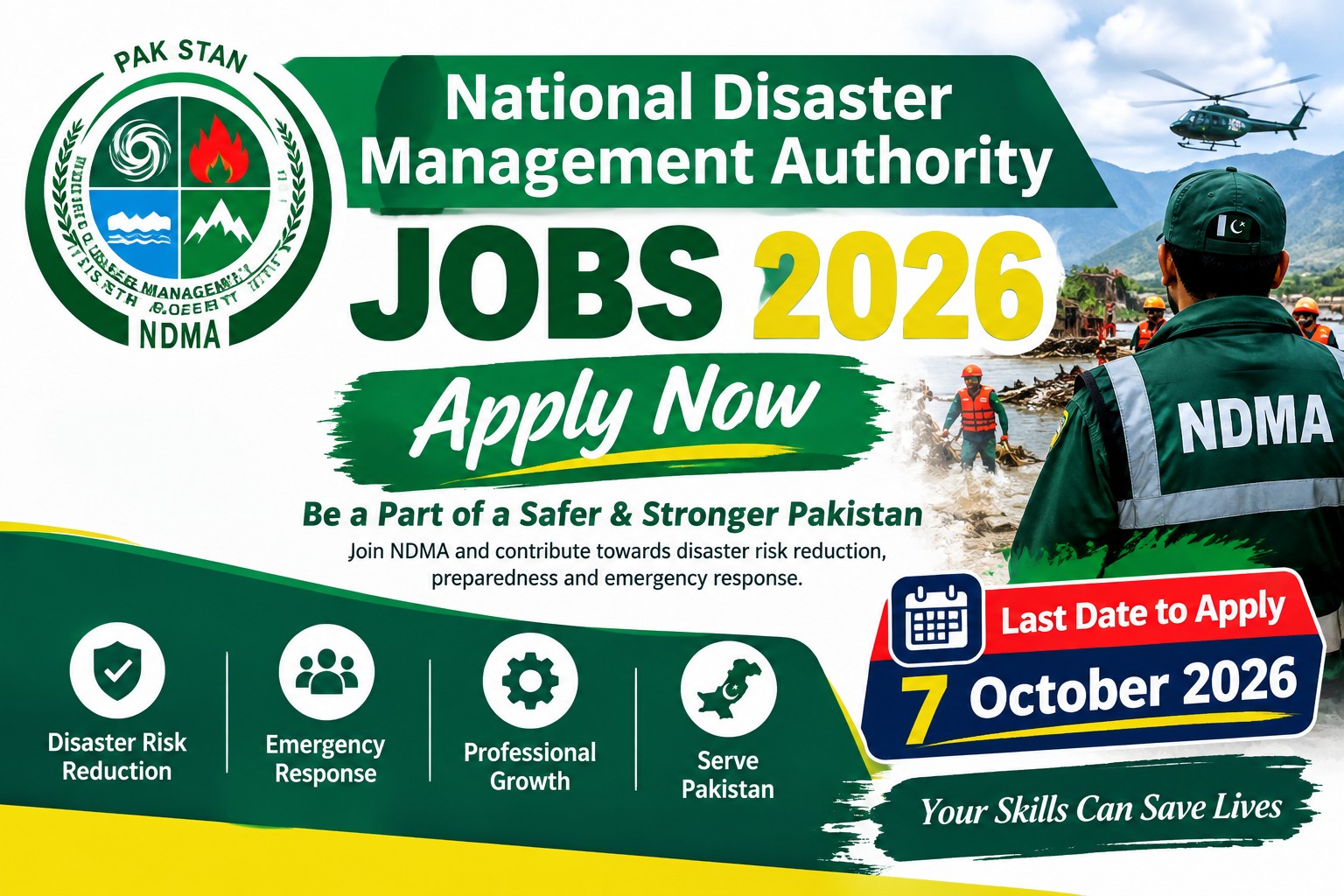 National Disaster Management Authority Jobs