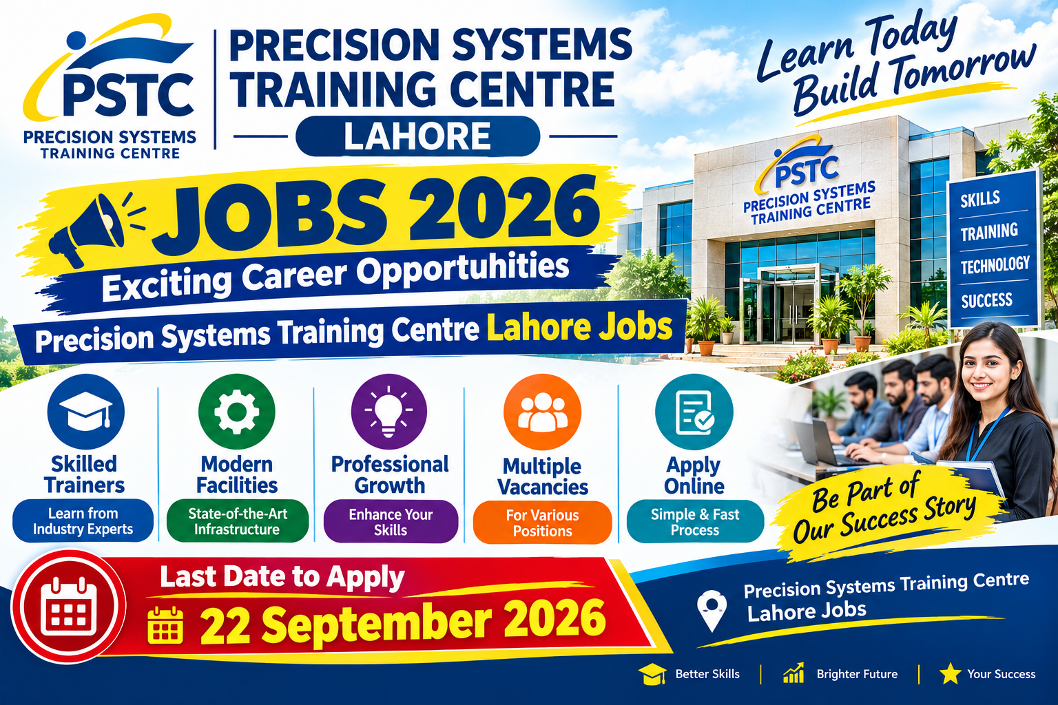 Precision Systems Training Centre Lahore Jobs