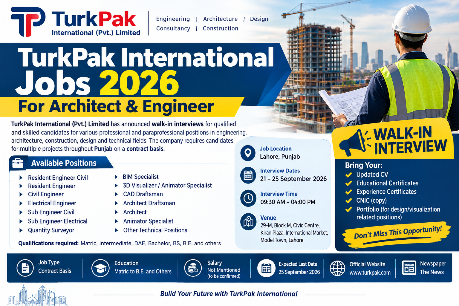 TurkPak International Jobs 2026