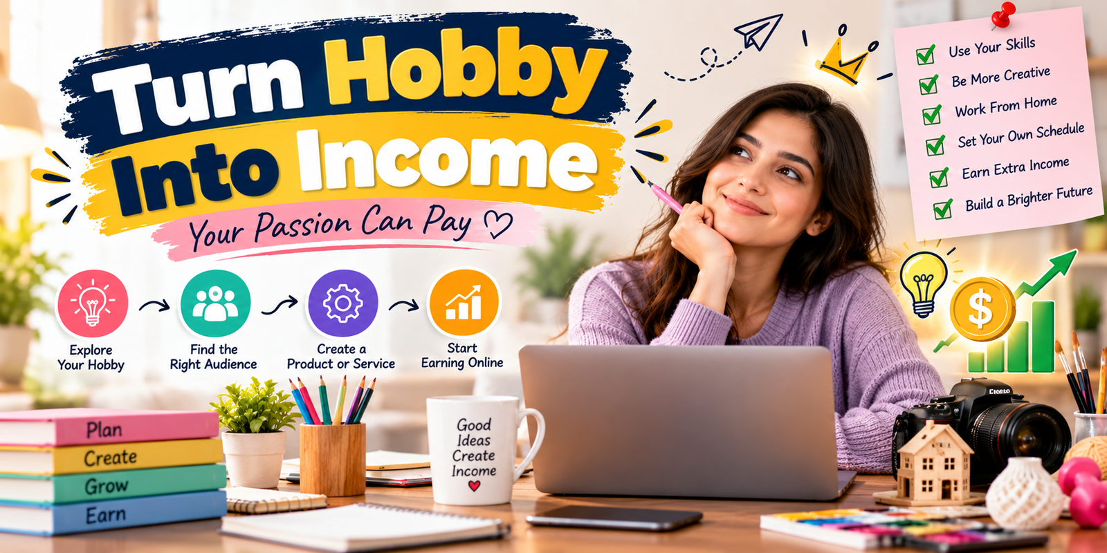 Turn Hobby Into Income