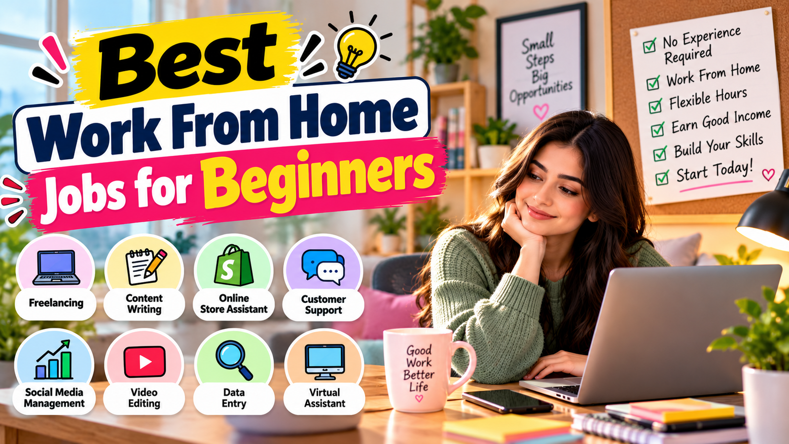 Work from home jobs