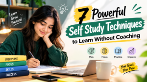 7 Powerful Self Study Techniques to Learn Without Coaching