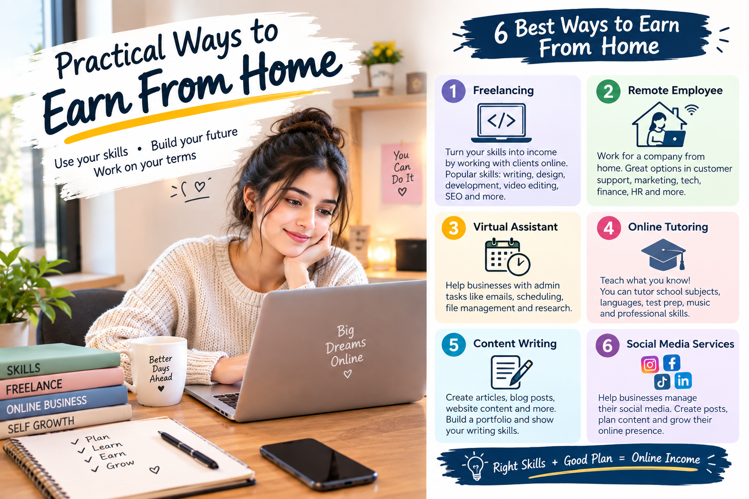 ways to earn from home