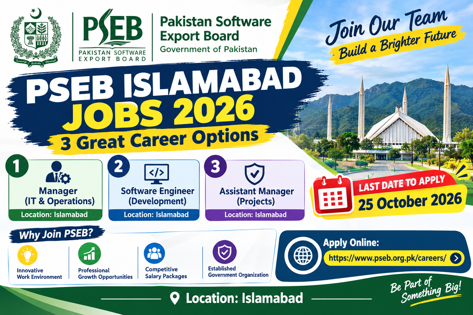PSEB Islamabad Jobs 2026