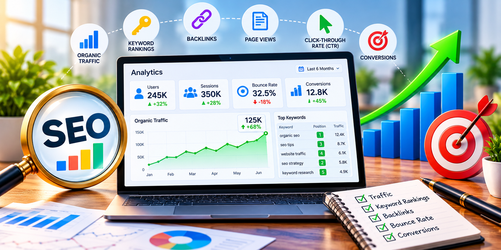 SEO strategies for website traffic